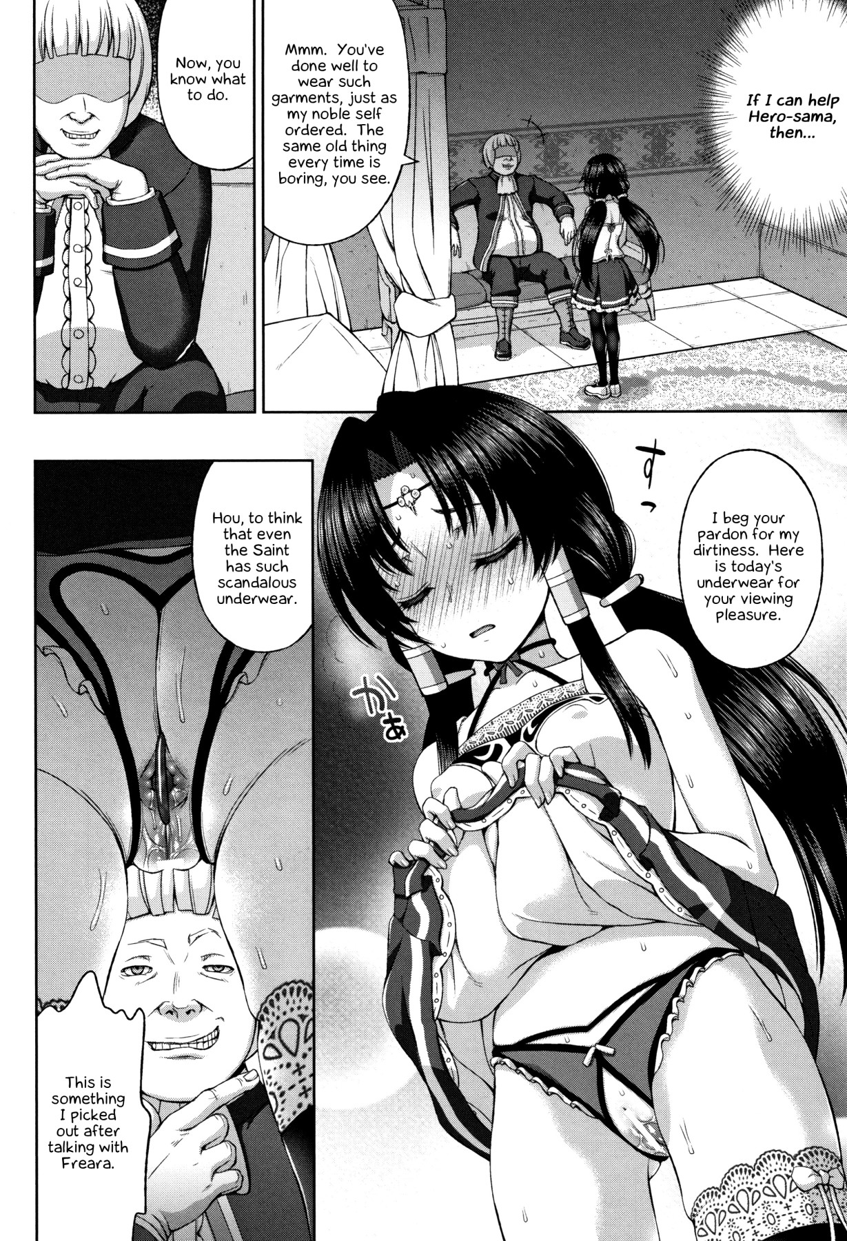 Hentai Manga Comic-The Saint's Devotion-Read-89